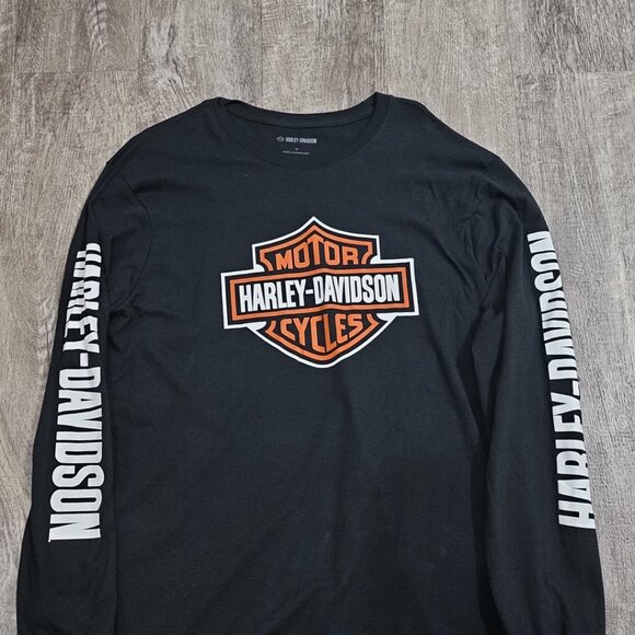 Harley Davidson Bar & Shield Long Sleeve XL - Picture 2 of 6